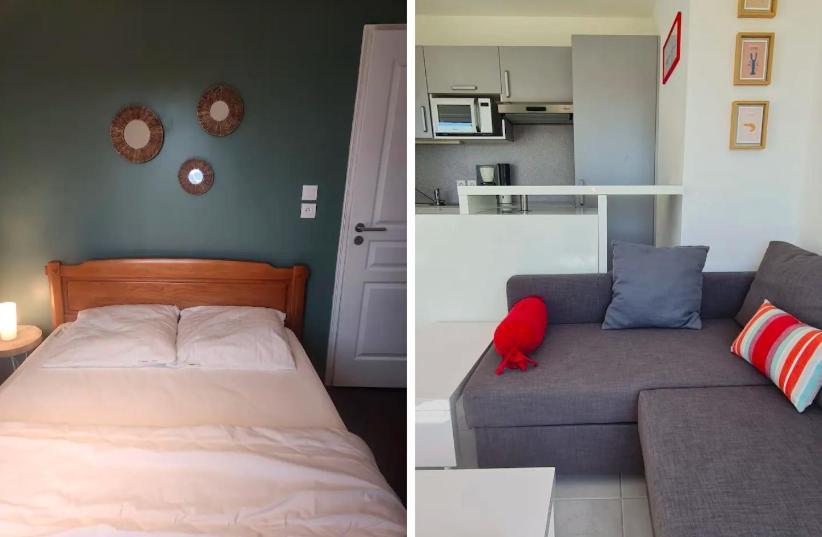 Appartement Devant La Plage Avec Piscine กงการ์โน ภายนอก รูปภาพ